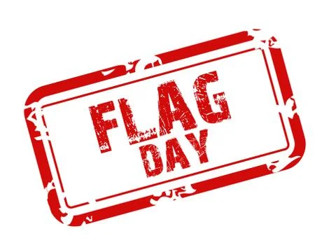 Flag Day. Illustrazione stock