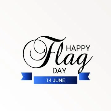 Flag Day. Stock Illustration