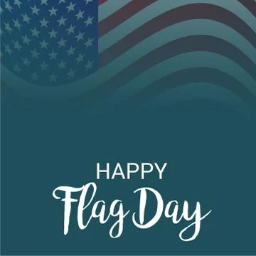Flag Day. Stock Illustration