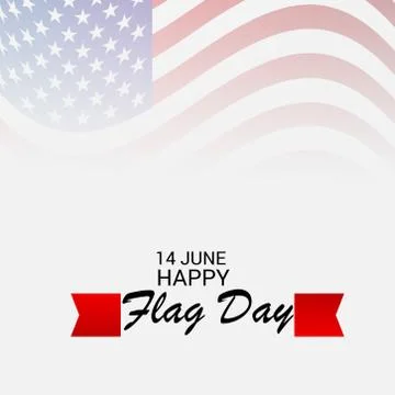 Flag Day. Stock Illustration