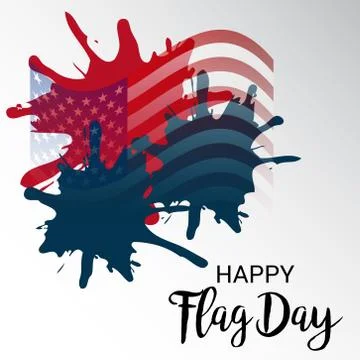 Flag Day. Illustrazione stock