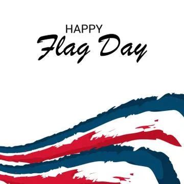Flag Day. Illustrazione stock