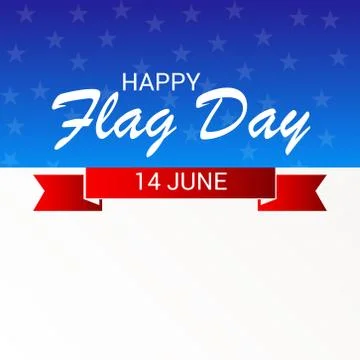 Flag Day. Illustrazione stock