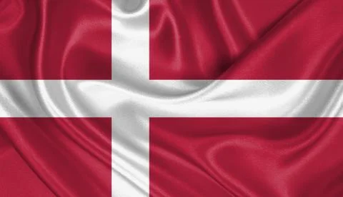 Flag of Denmark Illustration