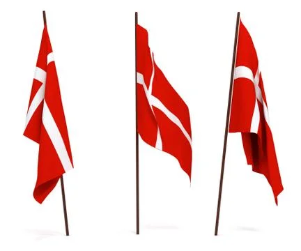 Flag of Denmark Stock Photos