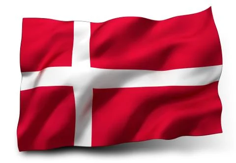 Flag of Denmark Stock Photos