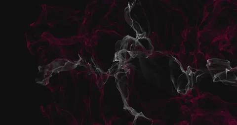Flag Denmark  turns into smoke. State weakening concept, alpha channel. Stock Footage 172502463