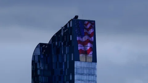 Flag Display III Stock Footage 128574956