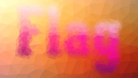 Flag dissolving techno tessellated looping pulsing polygons Stock Footage 109214601