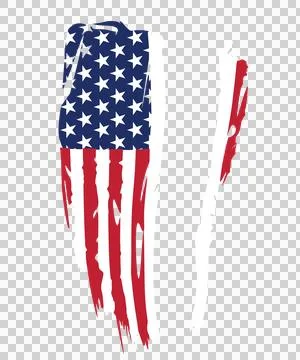 Flag Distressed Vertical Line Design stars stripes black and Stock Illustration