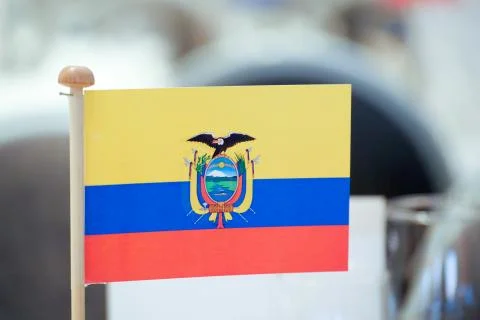 Flag of Ecuador. Stock Photos