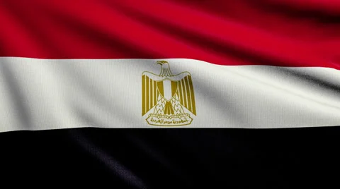 Flag of Egypt looping Stock-Footage 29662300