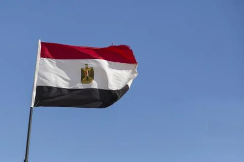 Flag of Egypt Stock Photos