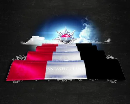 Flag Egypt quality designer flag Stock Illustration