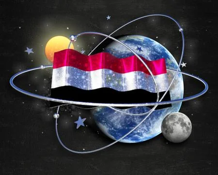 Flag Egypt quality designer flag Stock Illustration