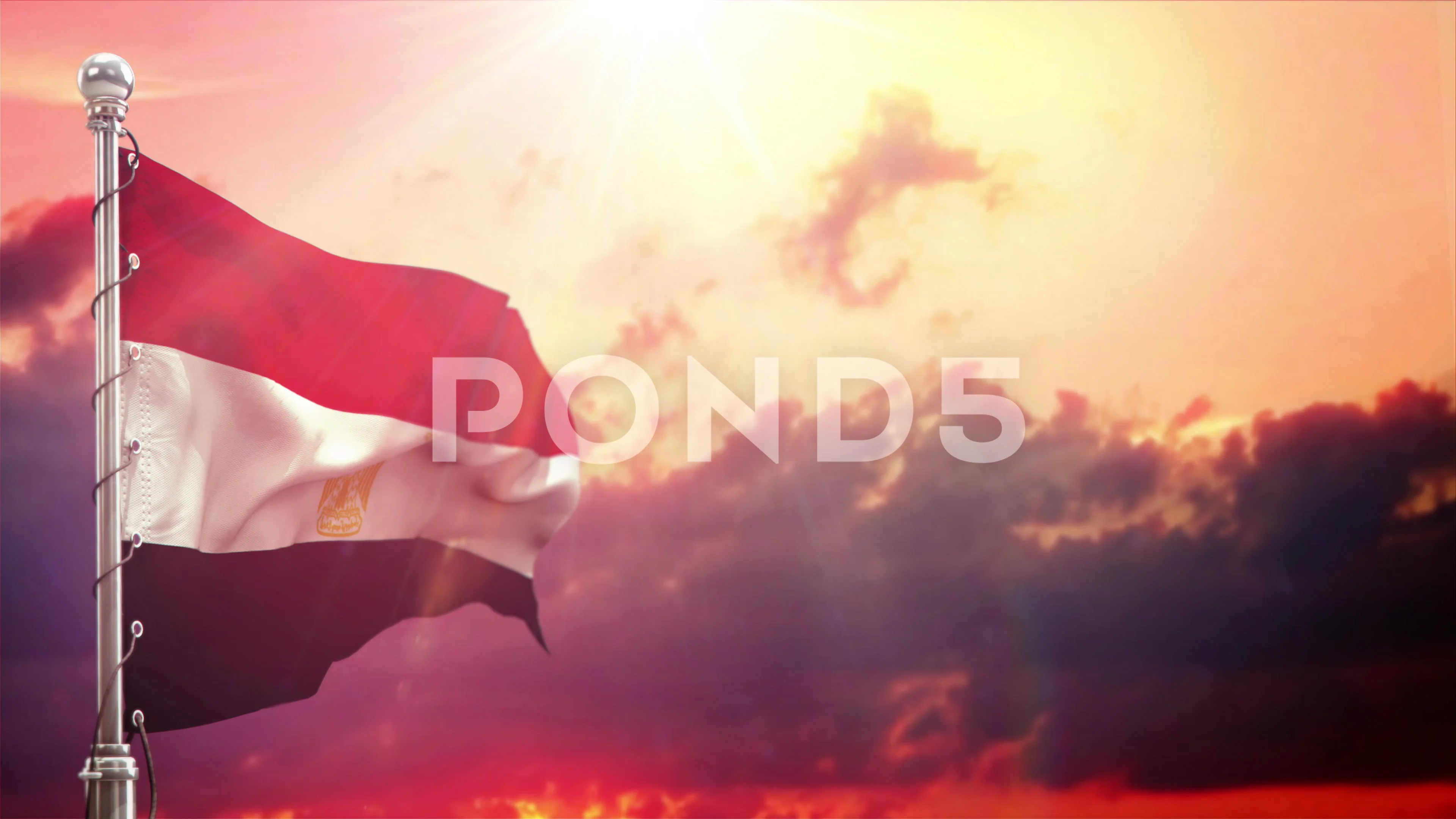 Egypt Flag Stock Footage ~ Royalty Free Stock Videos | Page 11