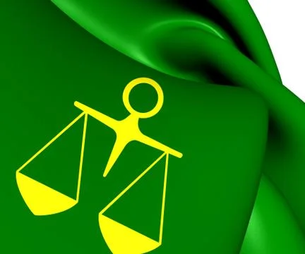 Flag of eidsvoll, norway. Stock Illustration