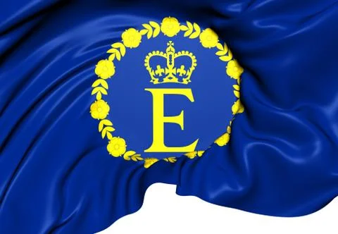 Flag of eiir Stock Illustration
