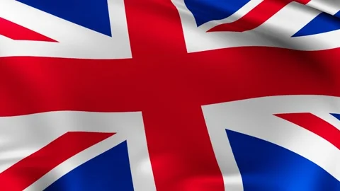 The flag of England animation, Stock Footage 147495415