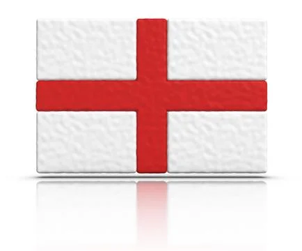 Flag of england Illustrazione stock