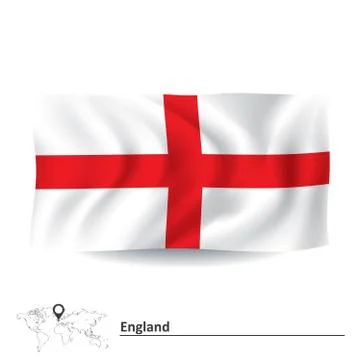 Flag of England Stock Illustration