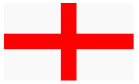 Flag of England 库存插图