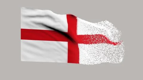 Flag of England Stock Illustration