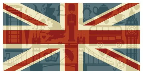 Flag of England Stock Illustration
