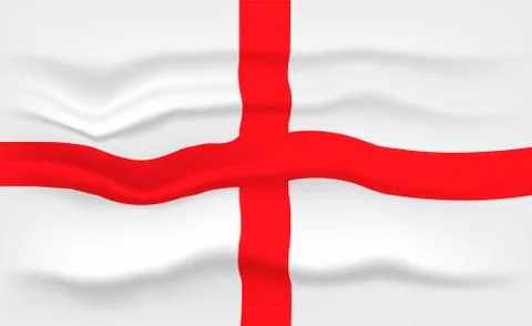 Flag of England Stock Illustration