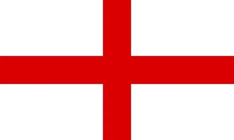 Flag of England Illustrazione stock