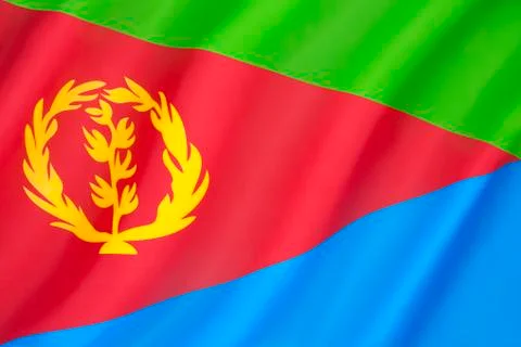 Flag of Eritrea Stock Photos