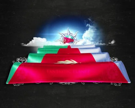 Flag Eritrea quality designer flag Stock Illustration