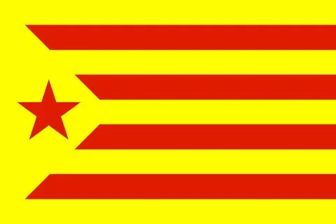 Flag Estelada roja Stock Illustration