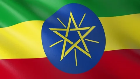Flag of Ethiopia Stock Footage 151299610