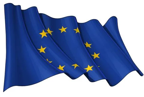 Flag of EU Stock Illustration