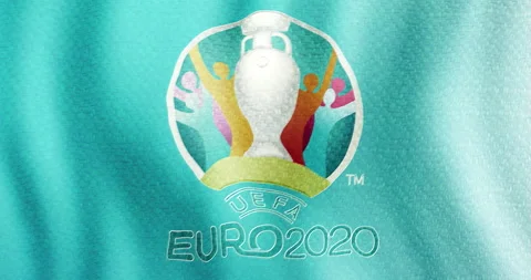 Flag euro 2020 Stock Footage 149659385