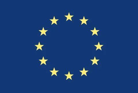 Flag Of Europe Stock Illustration