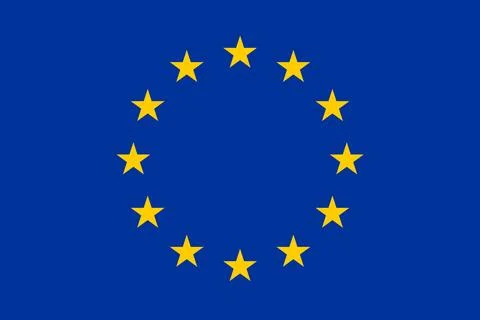 Flag of European Union Stock Illustration