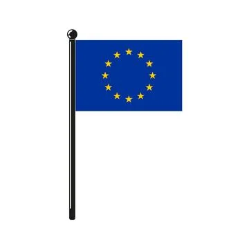 Flag of European Union Stock Illustration