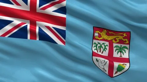 Flag of Fiji Stock Illustration