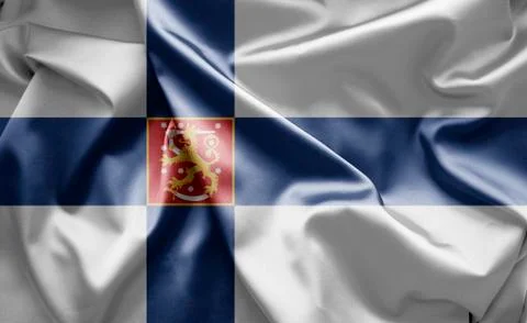 Flag of finland Stock-Illustration