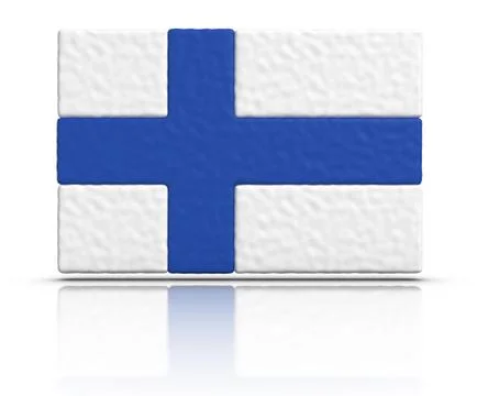 Flag of finland Stock Illustration