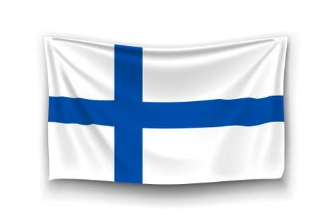 Flag of finland Stock Illustration