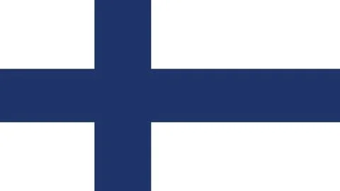 Flag of Finland 스톡 일러스트