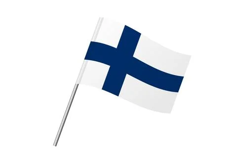 Flag of Finland Stock Illustration