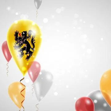 Flag of Flanders Stock Illustration