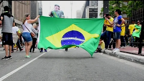 Flag Stock Footage 96274486