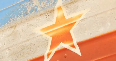 Flag of Former Yugoslavia 스톡 동영상 114663558
