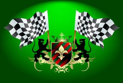 Flag formula Stock Illustration