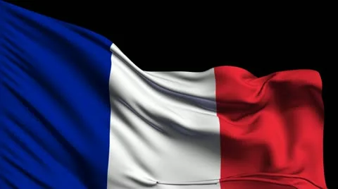 Flag of France Stockbeeldmateriaal 22285296